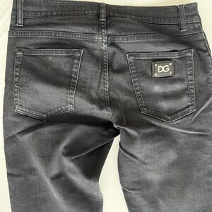 Dolce & Gabbana Black Skinny Denim